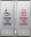 CM-2520/48 'Push to Open' & 'Push to Lock' Restroom Control Switch:  